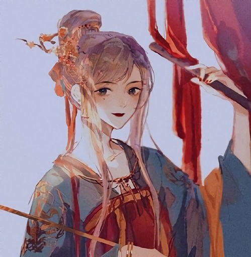 绝美二次元古风女生头像