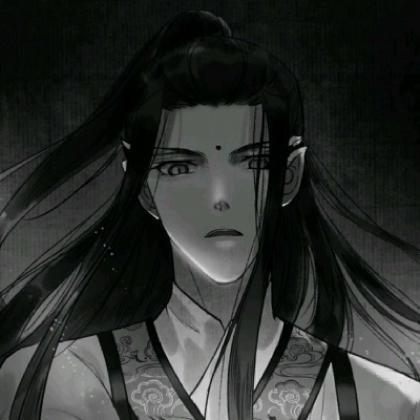 古风黑白动漫男头,结束了的感情请别回头