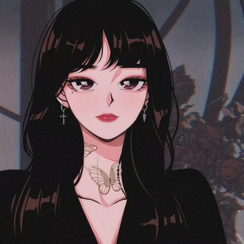 动漫女头可爱手绘头像