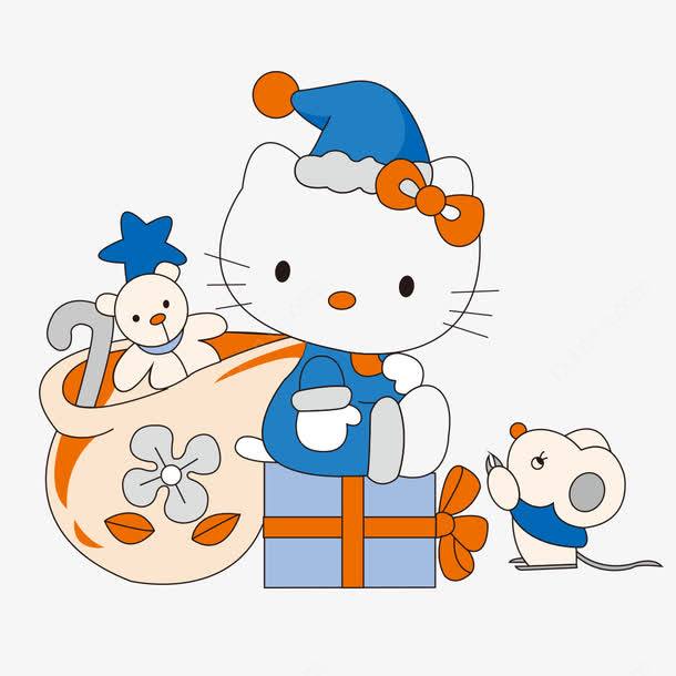 卡通kt猫咪免抠png素材新图网ixintu.com小猫png免抠素材