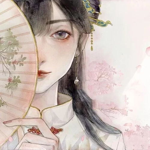 女生头像超仙古风动漫手绘卡通qq头像,微信头像