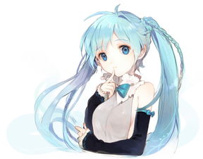 萌q版二次元美女插画动漫