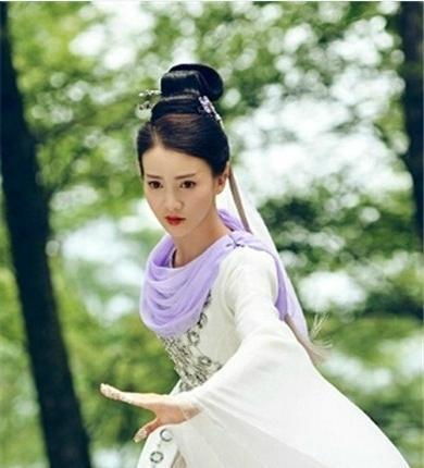 九位影视作品中仙气十足的白衣女星,其中有两个角色是赵丽颖演的