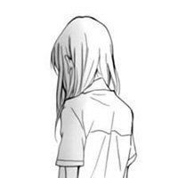 漫画图头像女生背影微信头像图片大全