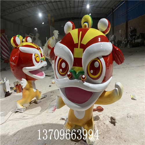 新年主题雕塑江门玻璃钢卡通吉祥物雕塑厂家-黄页88网