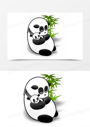 熊猫宝宝图片卡通头像大全熊猫办公