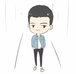 欧豪q版卡通漫画yoho潮流志拍摄