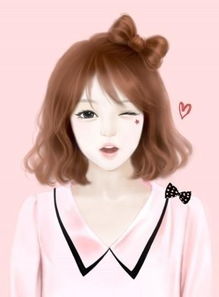 韩版女生头像,要卡通不要真人