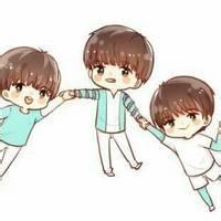 tfboys图片卡通图片600x750