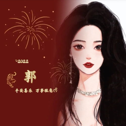 新年动漫女生头像