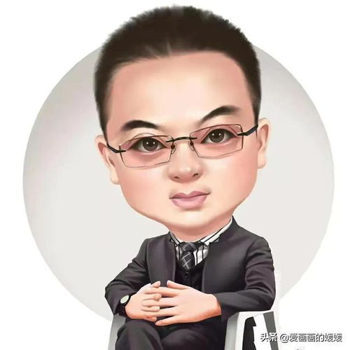 你的微信头像该换啦,手绘的优质男生漫画头像,相似度高简约立体