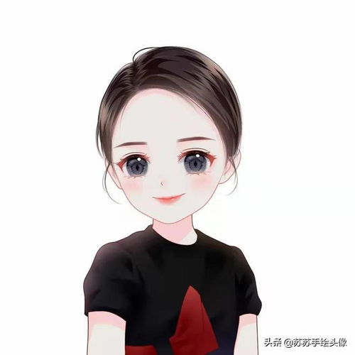换个头像吧,聪明可爱的卡通女生头像,满满的少女感
