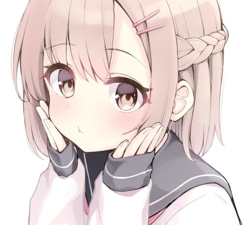 ins粉色系动漫女头