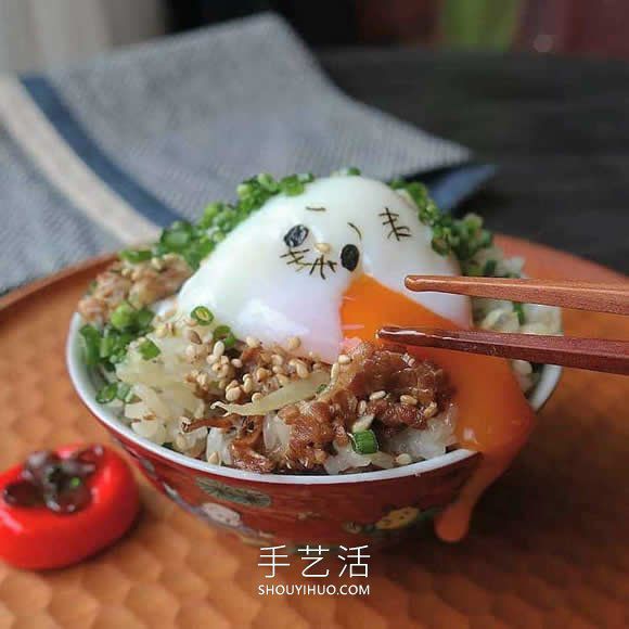 日本妈妈将食物造型为卡通人物和动物的艺术