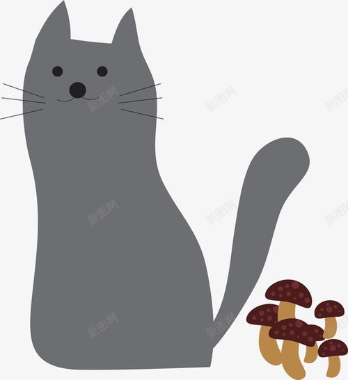 卡通动物小猫咪插画矢量图猪猫矢量图羊装饰图案驴元素免抠png设计图片免费下载页面网页平面电商创意素材卡通猫素材