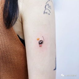 让女生看了就想纹的宫崎骏动画刺青,个个都敲可爱