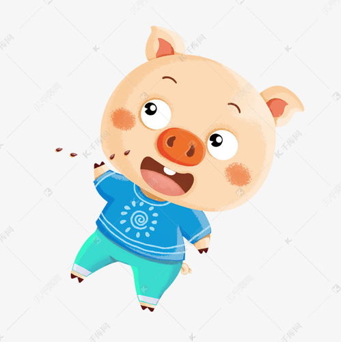 卡通可爱的小猪素材图片免费下载千库网