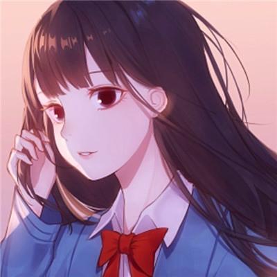 女生动漫头像可爱二次元仙气人生的终极目标当富婆