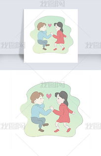 psd手牵手漫画psd格式手牵手漫画素材图片psd手牵手漫画设计模板我图网