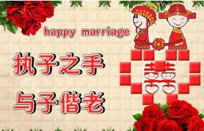 代表恭喜新婚快乐的表情包有哪些