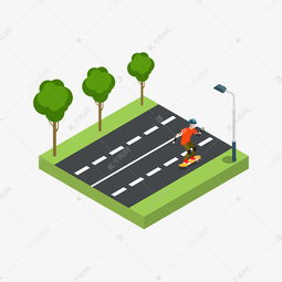 矢量手绘卡通马路素材图片免费下载高清psd千库网图片编号11504185