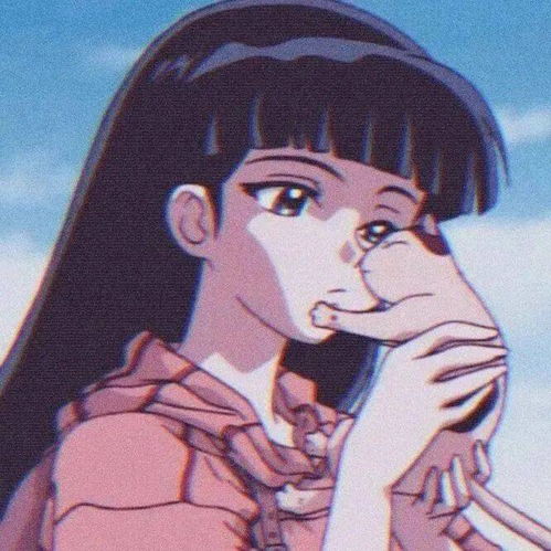 动漫女头模糊旧漫头像