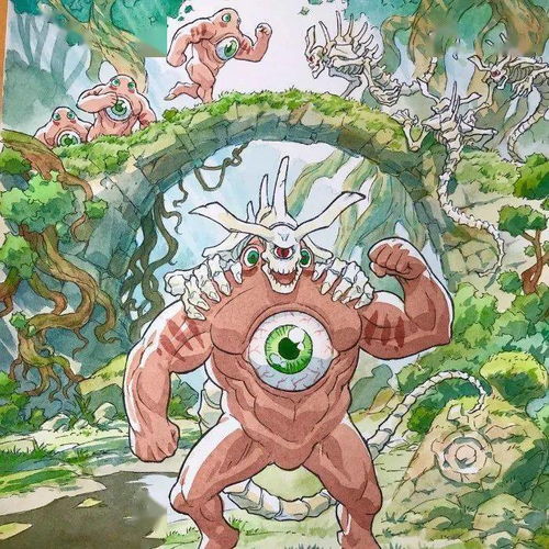 儿子幼稚的涂鸦,被老爸改造成精美的漫画,这老爸简直太有爱
