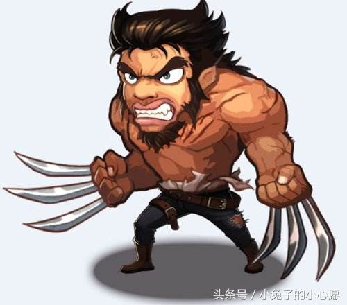 萌萌哒的超级英雄虽然变小了还是改不了他们的本性谁最萌呢
