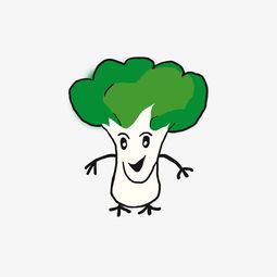 可爱卡通大白菜装饰图图片素材其他格式下载动漫人物大全