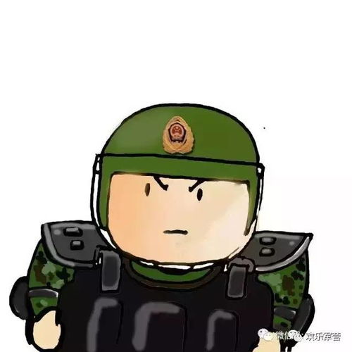 武警超萌微信头像总有一款适合你
