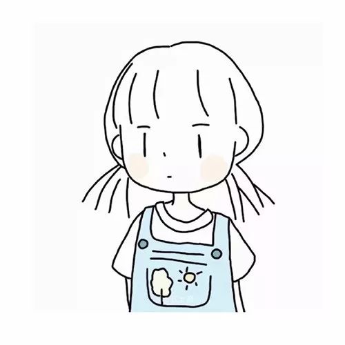 女生头像短不过善变