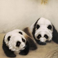熊猫头像真实可爱图片贱萌熊猫qq头像大全