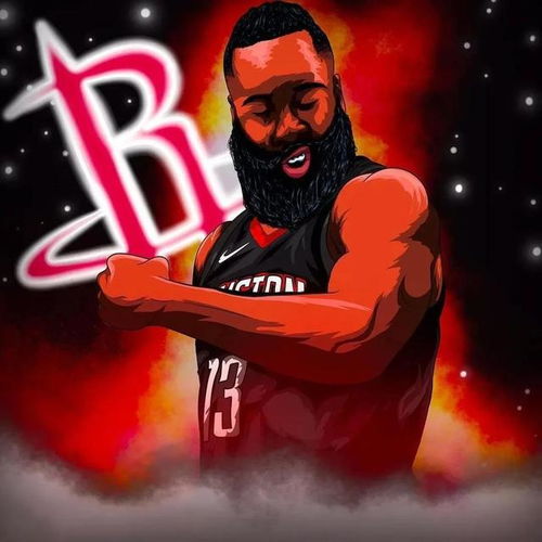 nba球星手绘头像5