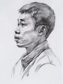男女各个年龄素描头像,为你联考保驾护航