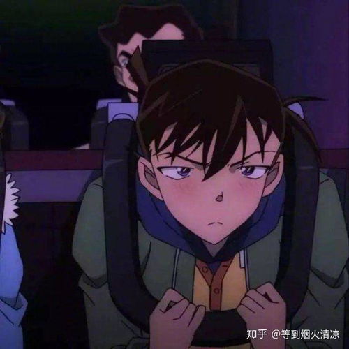 名侦探柯南新一小兰动漫情侣头像