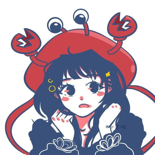 十二星座小杏鸭嘎嘎冲手绘十二星座系列头像