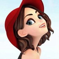甜美知性女孩头像卡通微信头像图片大全