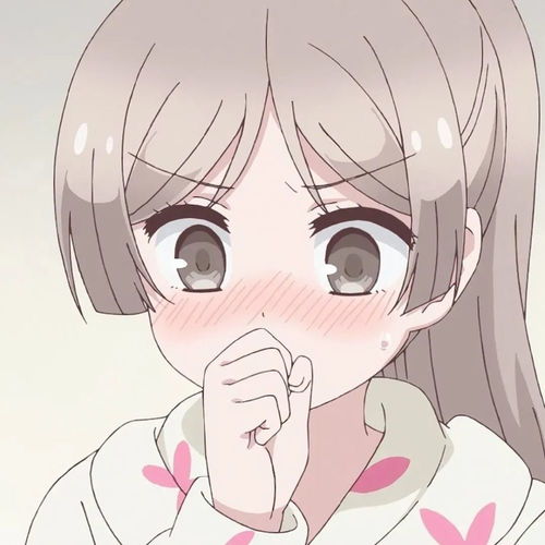 动漫女生头像不可言喻的欢喜