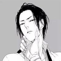 qq头像男生动漫素描简单的动漫素描男头