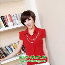 最新美女短发发型图片打造气质不同美丽如花短发美女