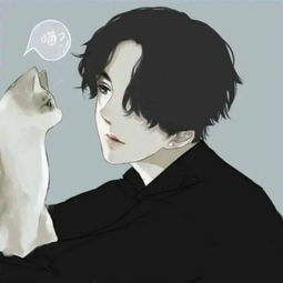 小清新动漫男生头像最新绕过江山错落才发现你是人间星火