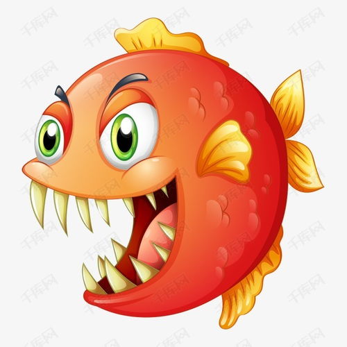 抽象卡通鱼素材图片免费下载高清装饰图案psd千库网图片编号3687519