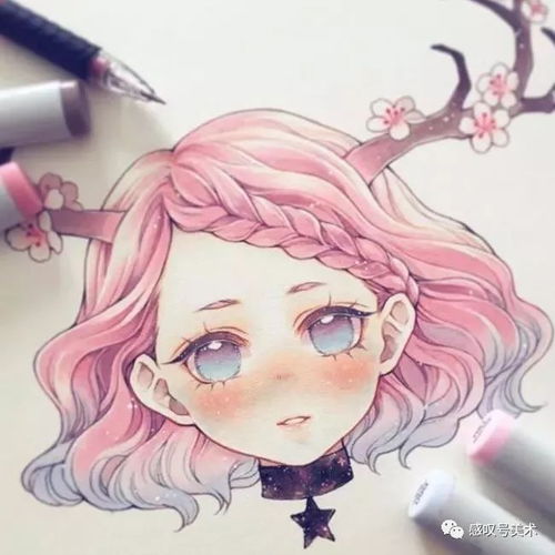 小清新马克笔绘画,美的说不出话来了