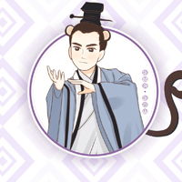手绘张智尧头像,q版古装男星张智尧qq头像图片
