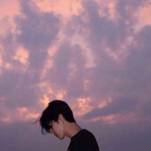 男生头像往事清零,万事顺意