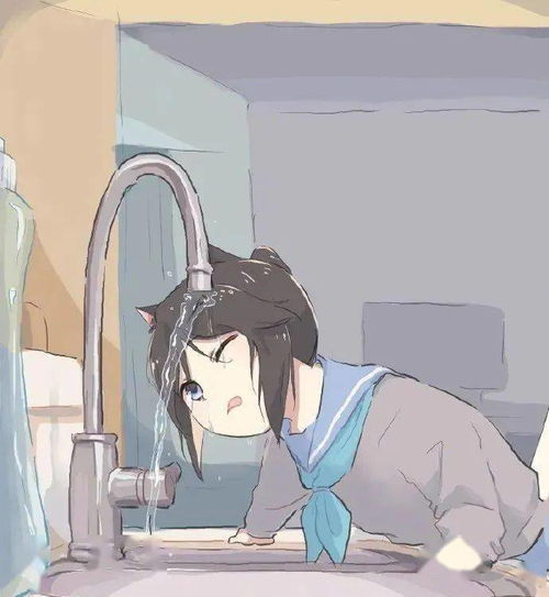 暖心猫女儿这漫画有点可爱
