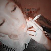 qq抽烟霸气女生头像