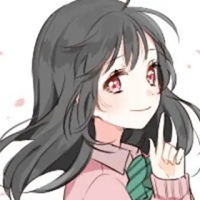 二次元刘海女生头像2次元齐刘海发型女生头像