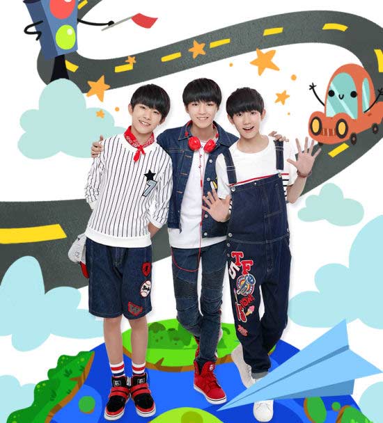 tfboys代言高德地图令人心动的语音
