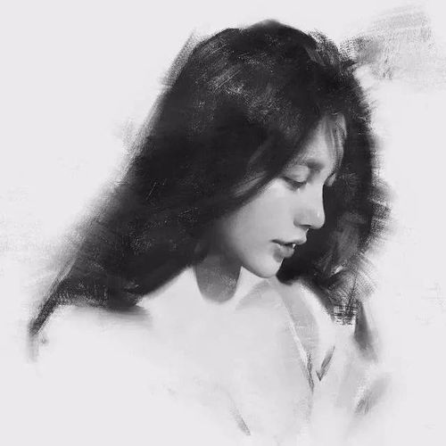 他笔下的女子,光彩照人